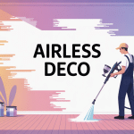 Présentation illustrée du système de peinture airless deco