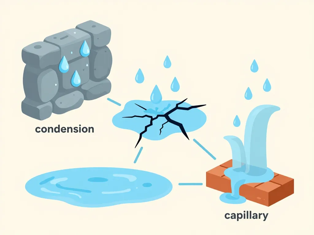 cave humide comment faire reconnaître humidité cave