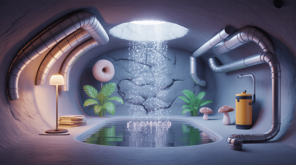 cave humide comment faire maison solution humidité