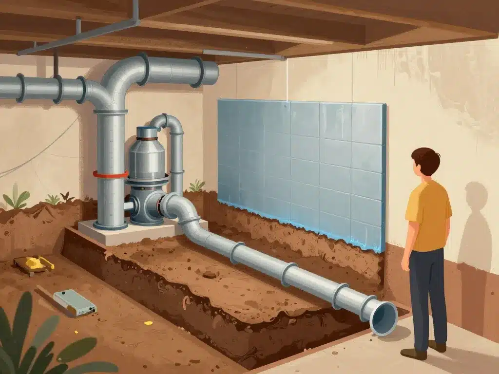 cave humide comment faire traitement cave humide