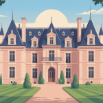 illustration chateau a vendre France immobilier de prestige