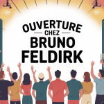 chez bruno feldirk ouverture ambiance chaleureuse devant le lieu