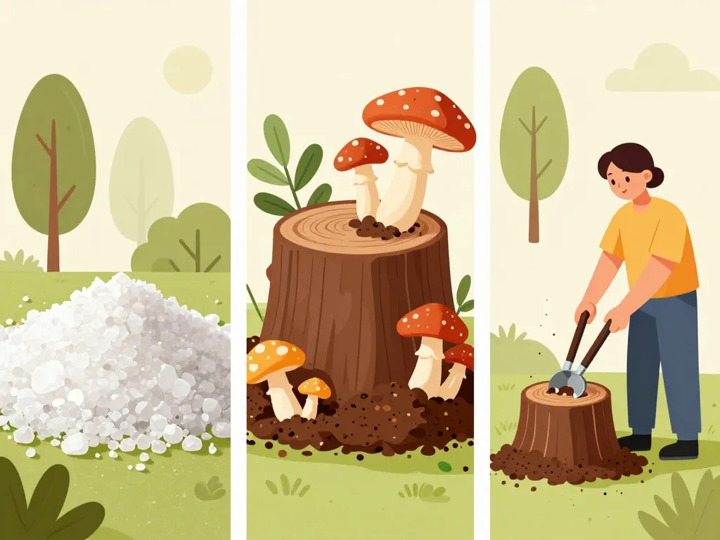 alternatives écologiques détruire souche eau de javel