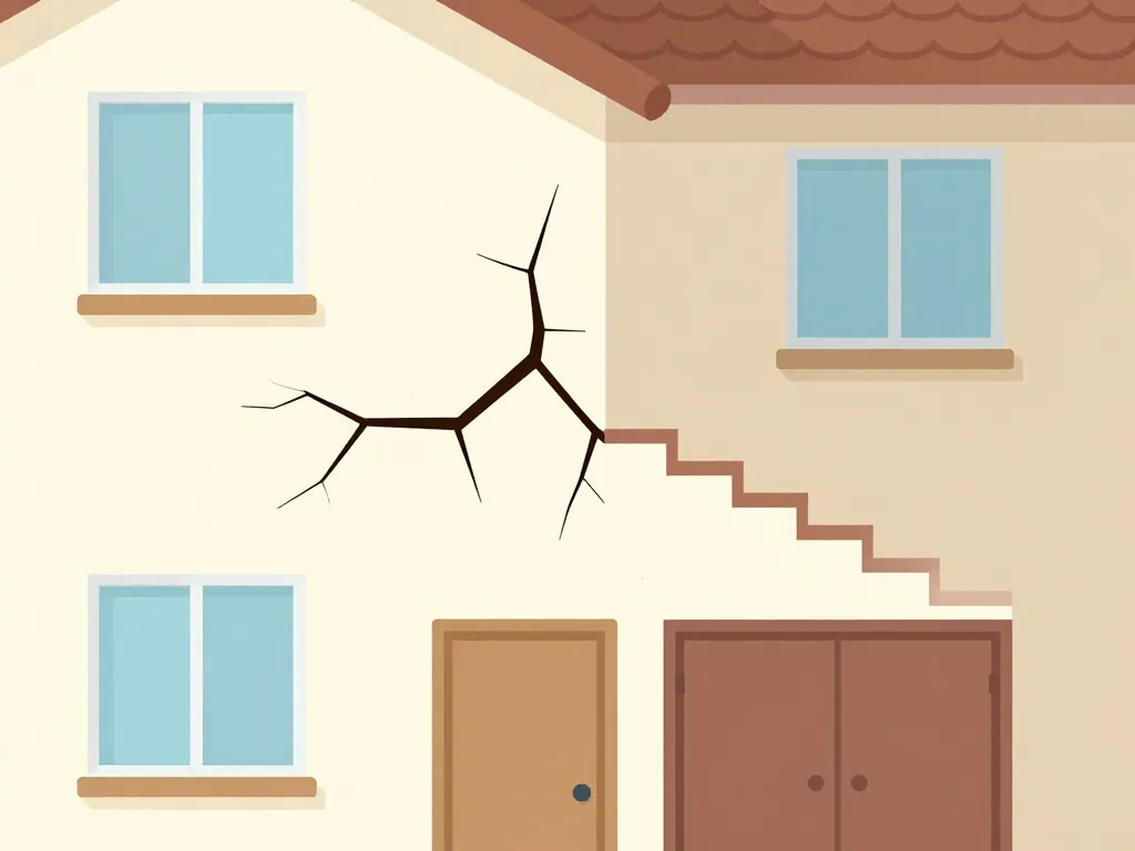 fissure facade quand s'inquiéter différentes fissures alarmantes