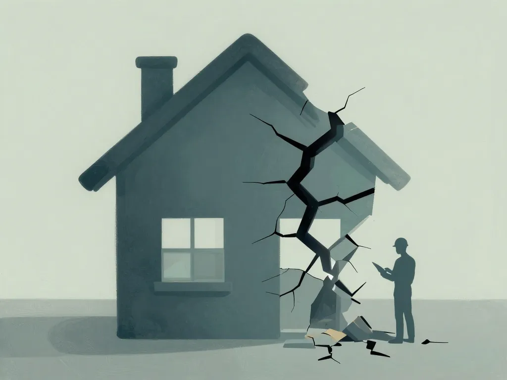 fissure facade quand s'inquiéter maison stable et instable symbole