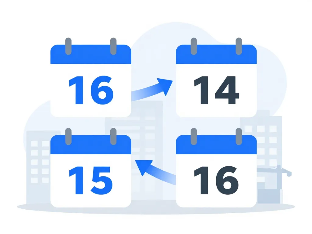 image ICC 2024 calendrier valeurs trimestres