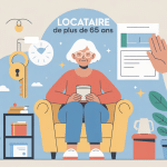locataire de plus de 65 ans protégé dans son logement serein