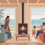 poêle Seguin Saint Gilles Croix de Vie maison chaleur vue mer