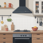 prise plan de travail legrand intégrée dans cuisine moderne