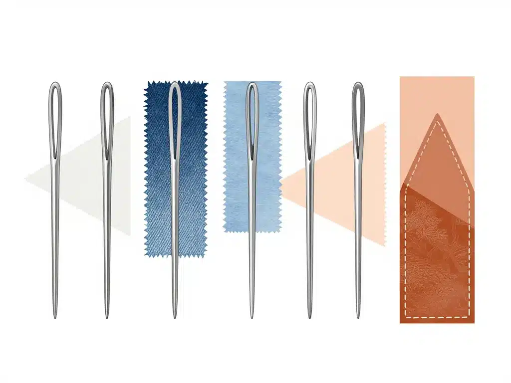 quelle aiguille pour quel tissu choix selon type tissu