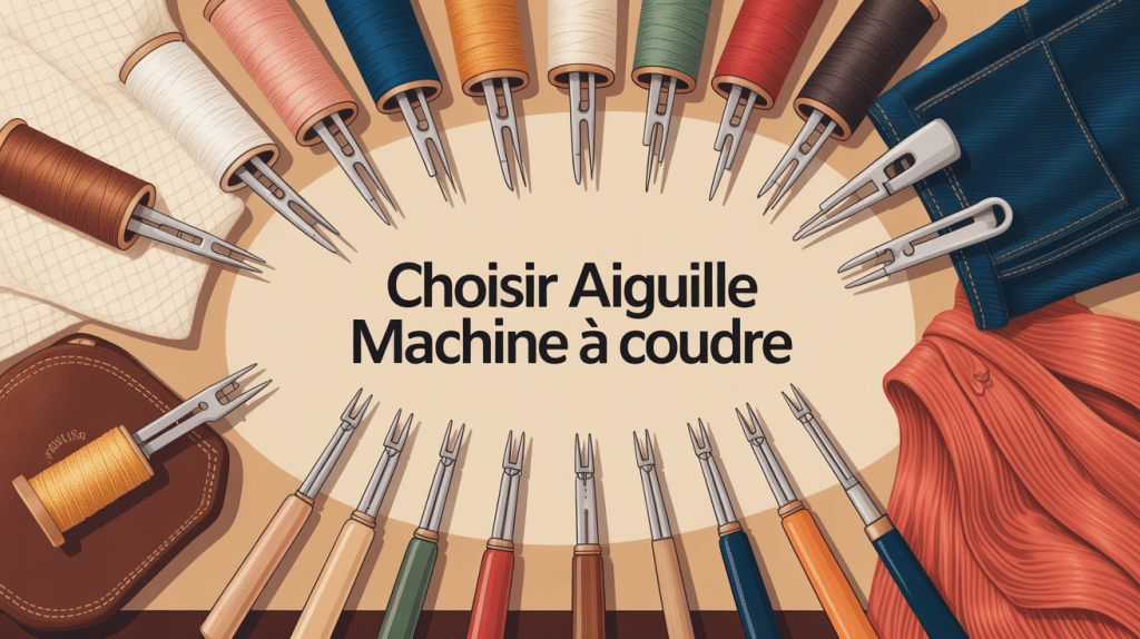 quelle aiguille pour quel tissu vue d'ensemble aiguilles et tissus