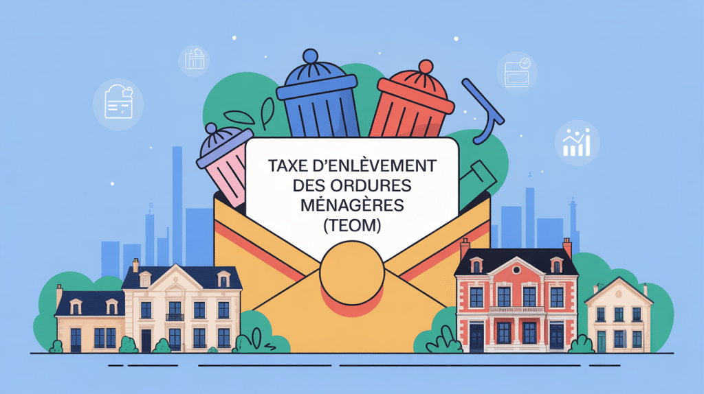 Qui est exonéré de la taxe des ordures ménagères en France, illustration fiscale et déchets