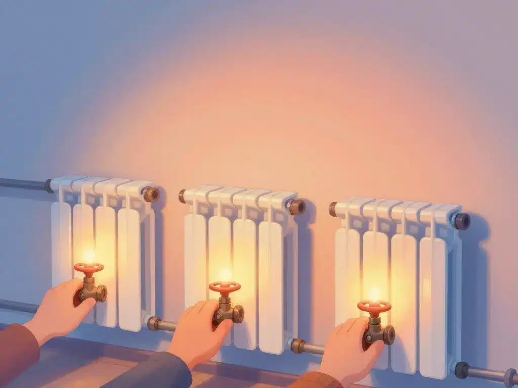 Réglage té de radiateur combien de tour étape pratique