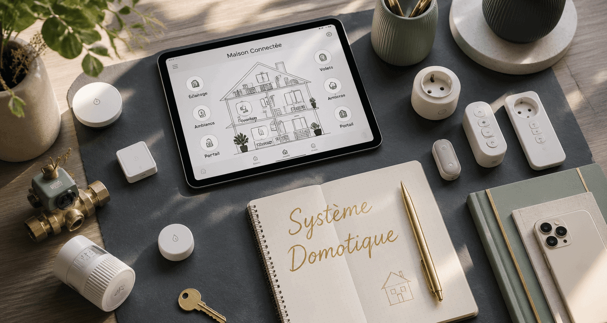 système domotique maison connectée
