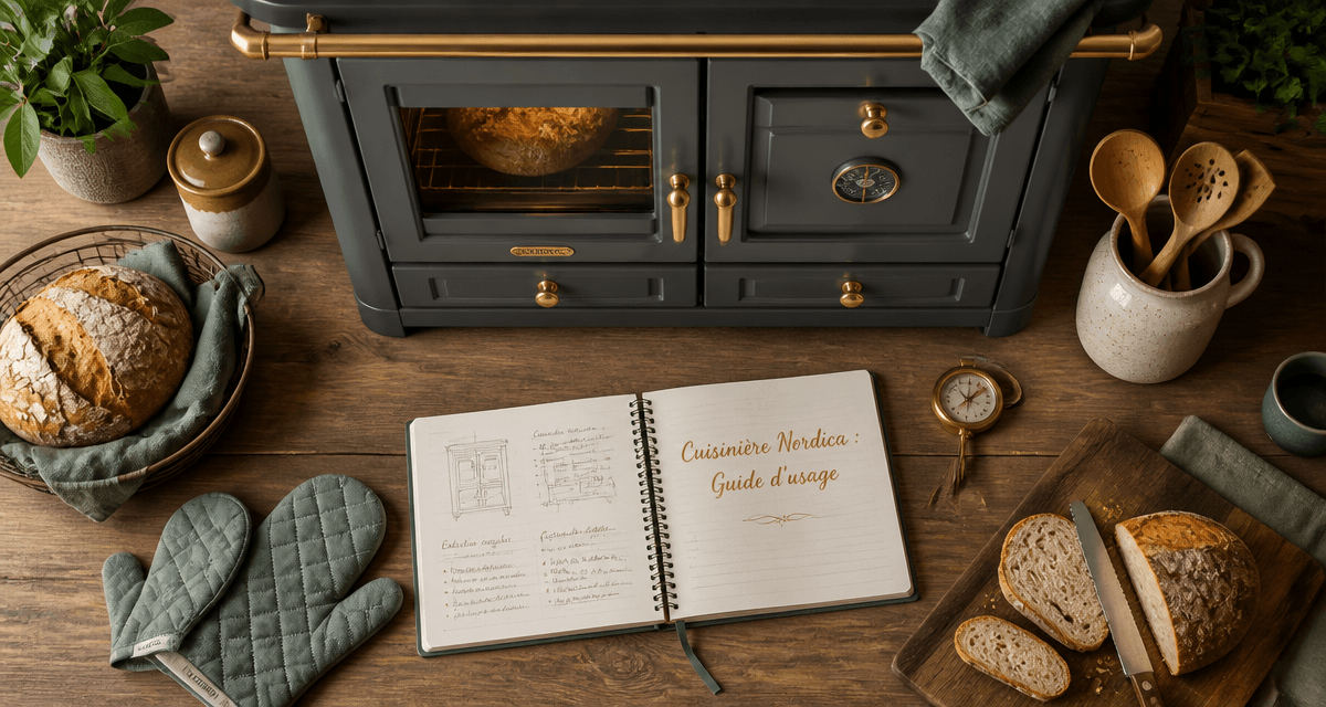 cuisinière à bois nordica avis sur plan de travail moderne