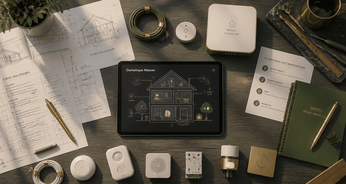 domotique définition bureau connecté maison