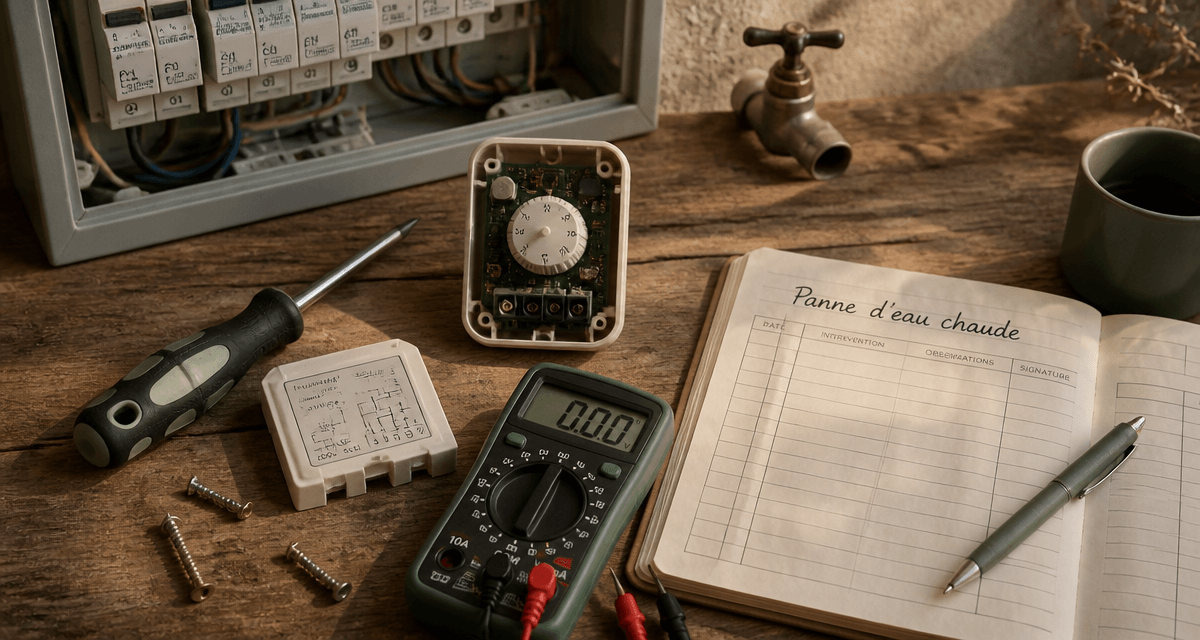 plus d eau chaude outils diagnostic chauffe eau