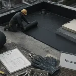 Étanchéité toit terrasse prix au m2 : artisan sur toit terrasse EPDM