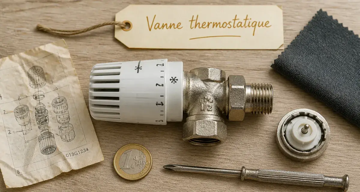Fonctionnement vanne thermostatique sur radiateur