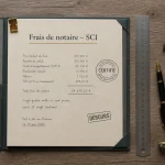 Frais de notaire pour une SCI : barème, calcul et débourss