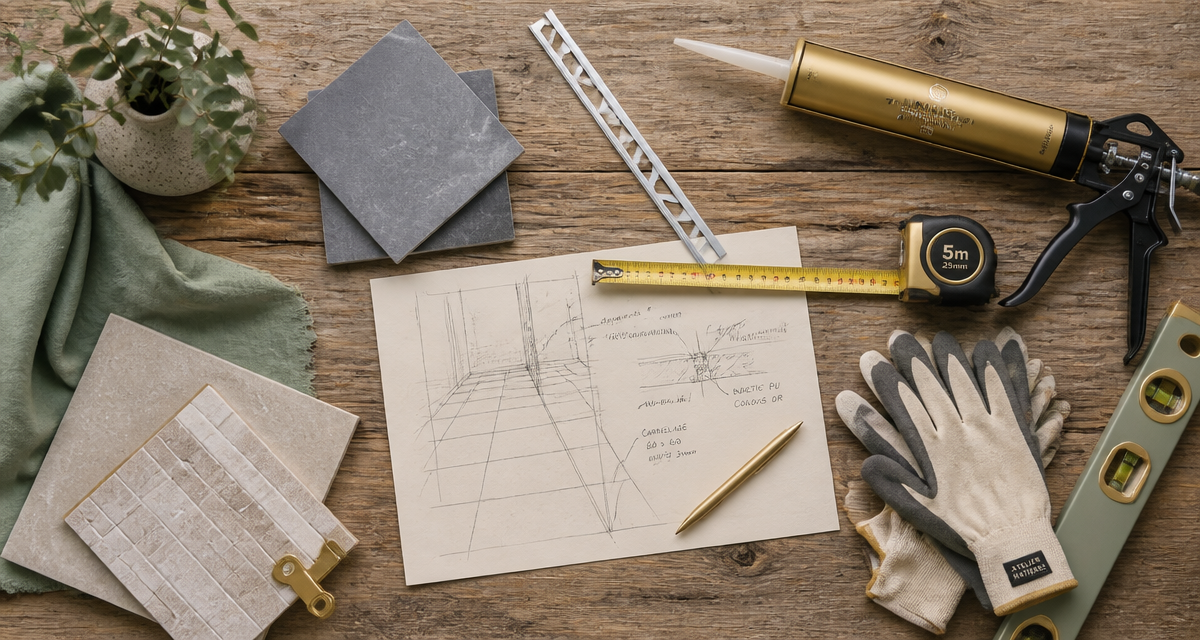atelier joint dilatation carrelage échantillons outils