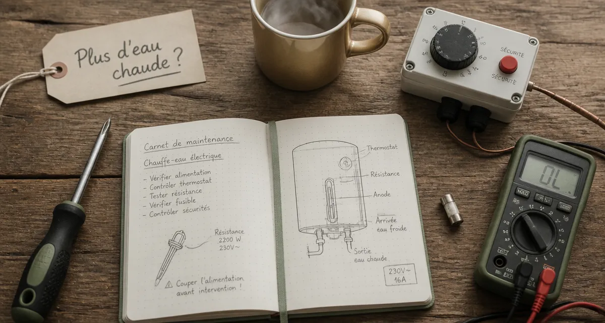 pourquoi je n ai plus d eau chaude outils électriques chauffe eau
