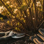 Quand tailler le seringat ? Taille après floraison, sécateur sur seringat
