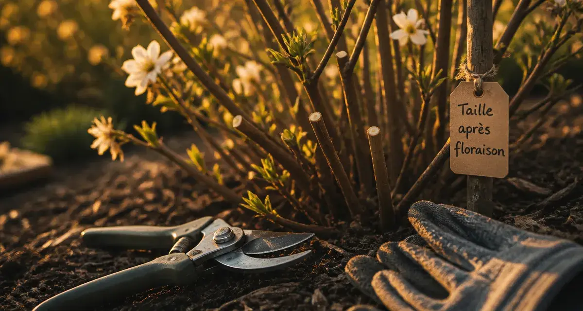 Quand tailler le seringat ? Taille après floraison, sécateur sur seringat