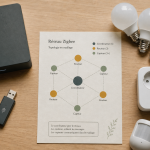 Zigbee domotique : réseau maillé AES-128 pour une installation fiable