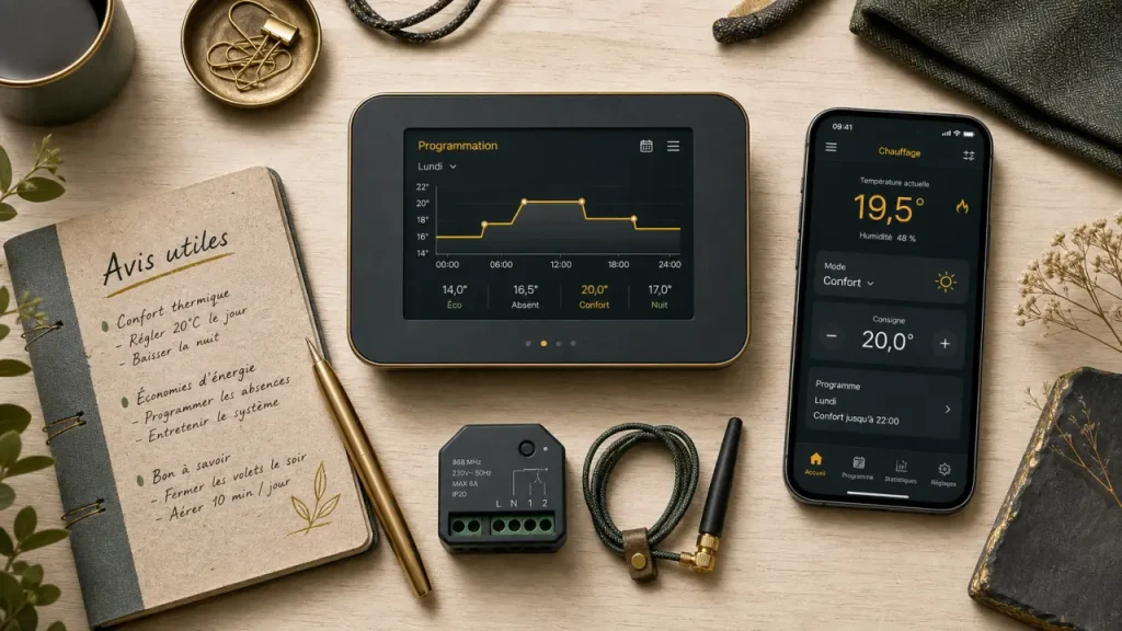 Avis thermostat connecté : compatibilité et installation