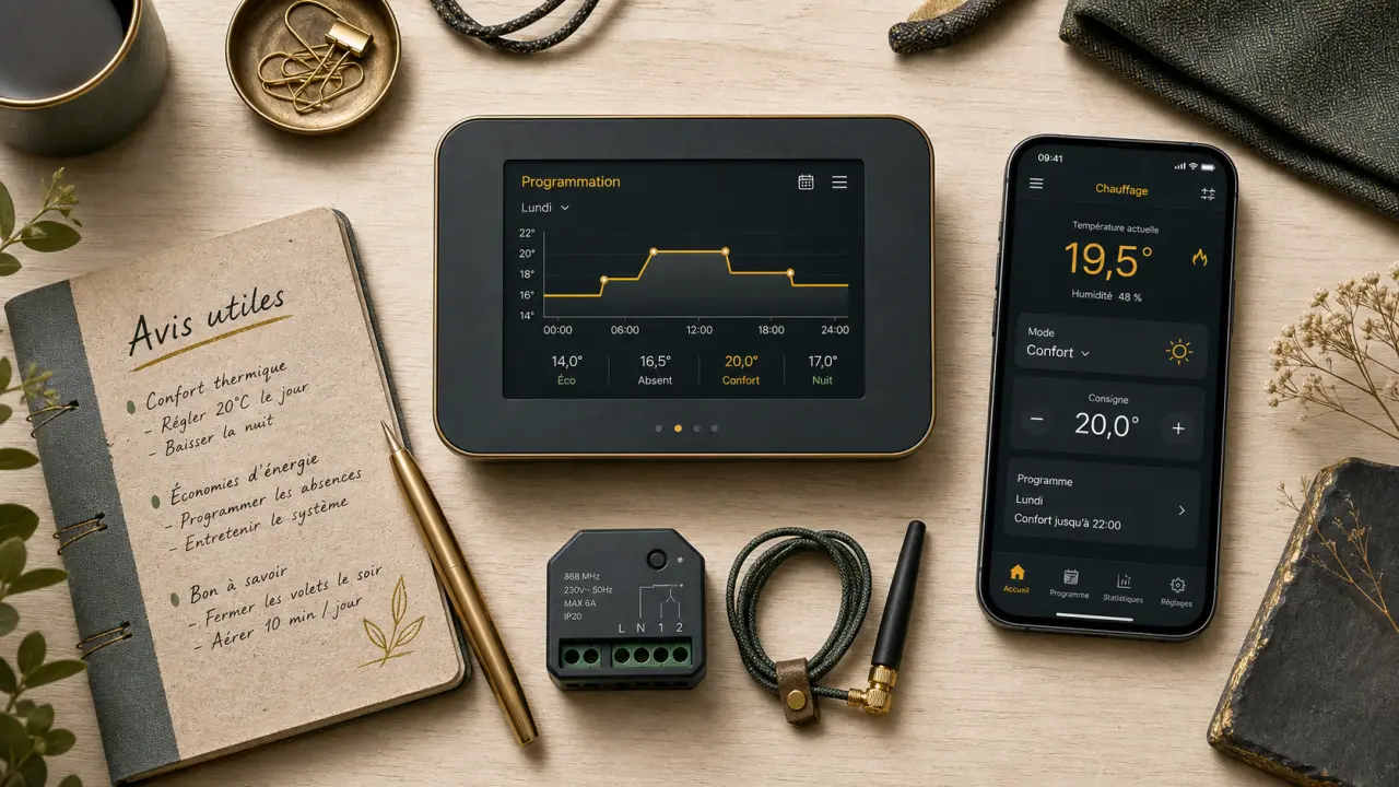 Avis thermostat connecté : compatibilité et installation