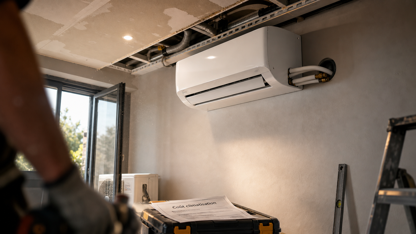 Clim prix : budget installation climatisation réversible