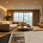 Combien de spot par m2 : 8 spots LED encastrés au plafond