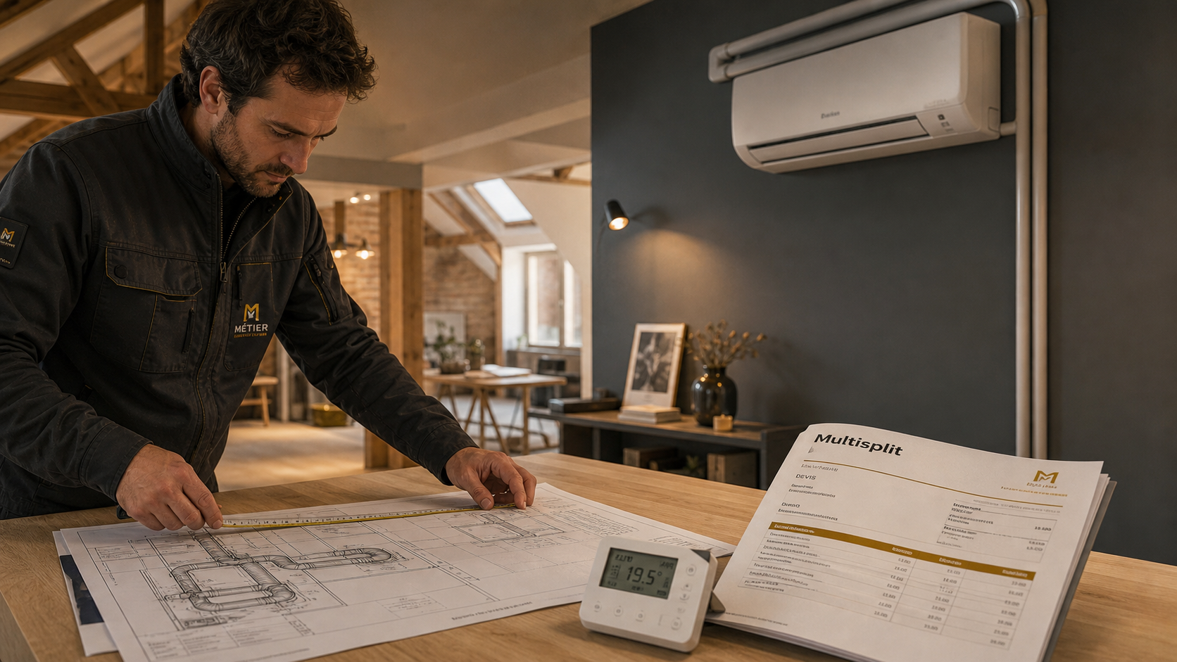 Prix climatisation maison 100m2 : multisplit ou gainable, devis et technicien