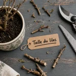 Quand tailler le lilas des indes : outils et branches en dormant, fin février à mi-avril