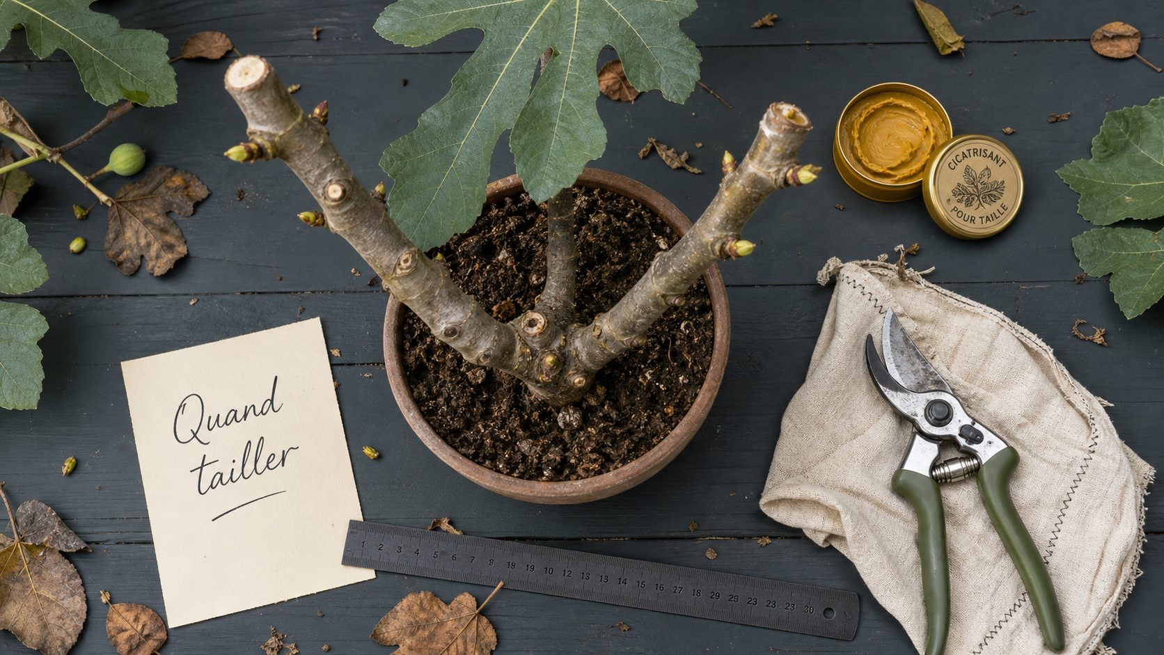 Quand tailler un figuier : 3 méthodes de taille pour structurer l’arbre