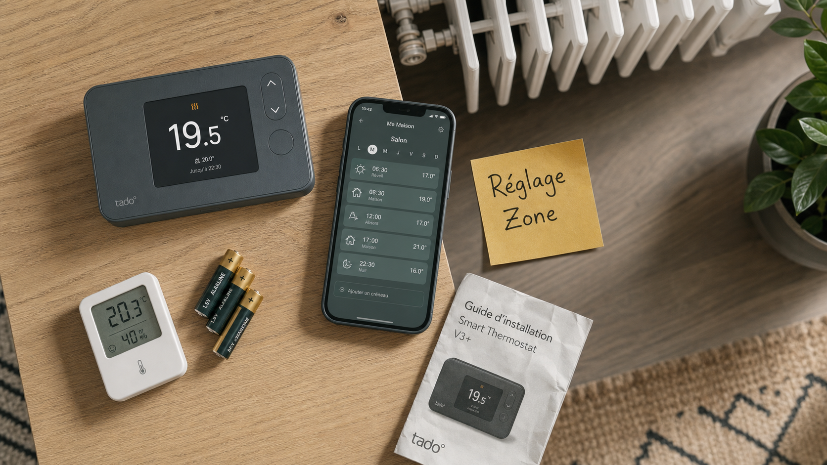 Thermostat connecté radiateur : programmation et économies jusqu’à 15%