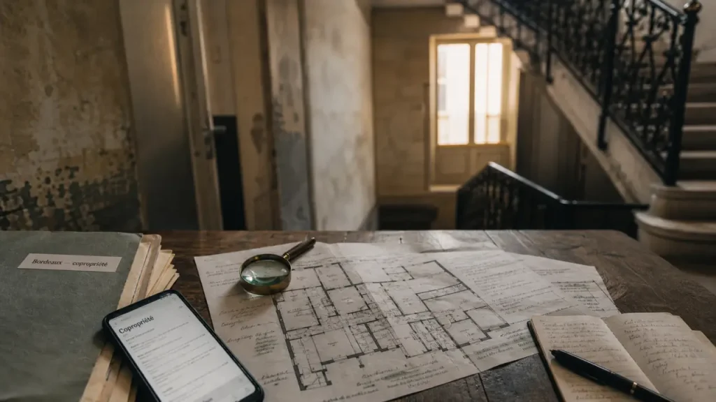 Acheter à Bordeaux appartement : dossier copropriété et budget