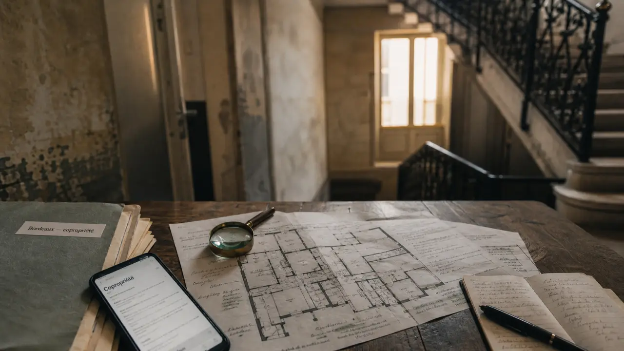 Acheter à Bordeaux appartement : dossier copropriété et budget