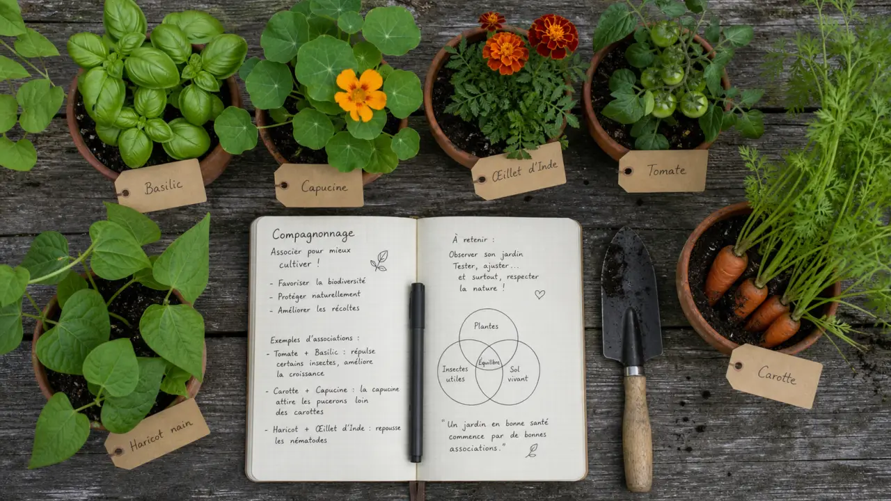 Association de plantes au potager : bonnes voisines au potager