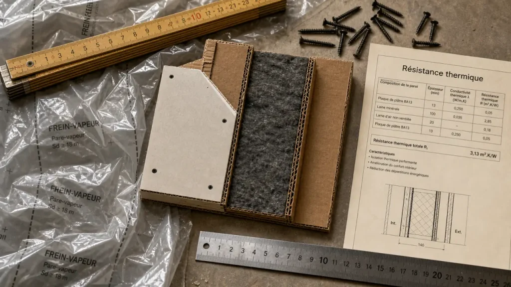 Isolation par l’intérieur : placer le curseur pour éviter de perdre moins de 7 cm