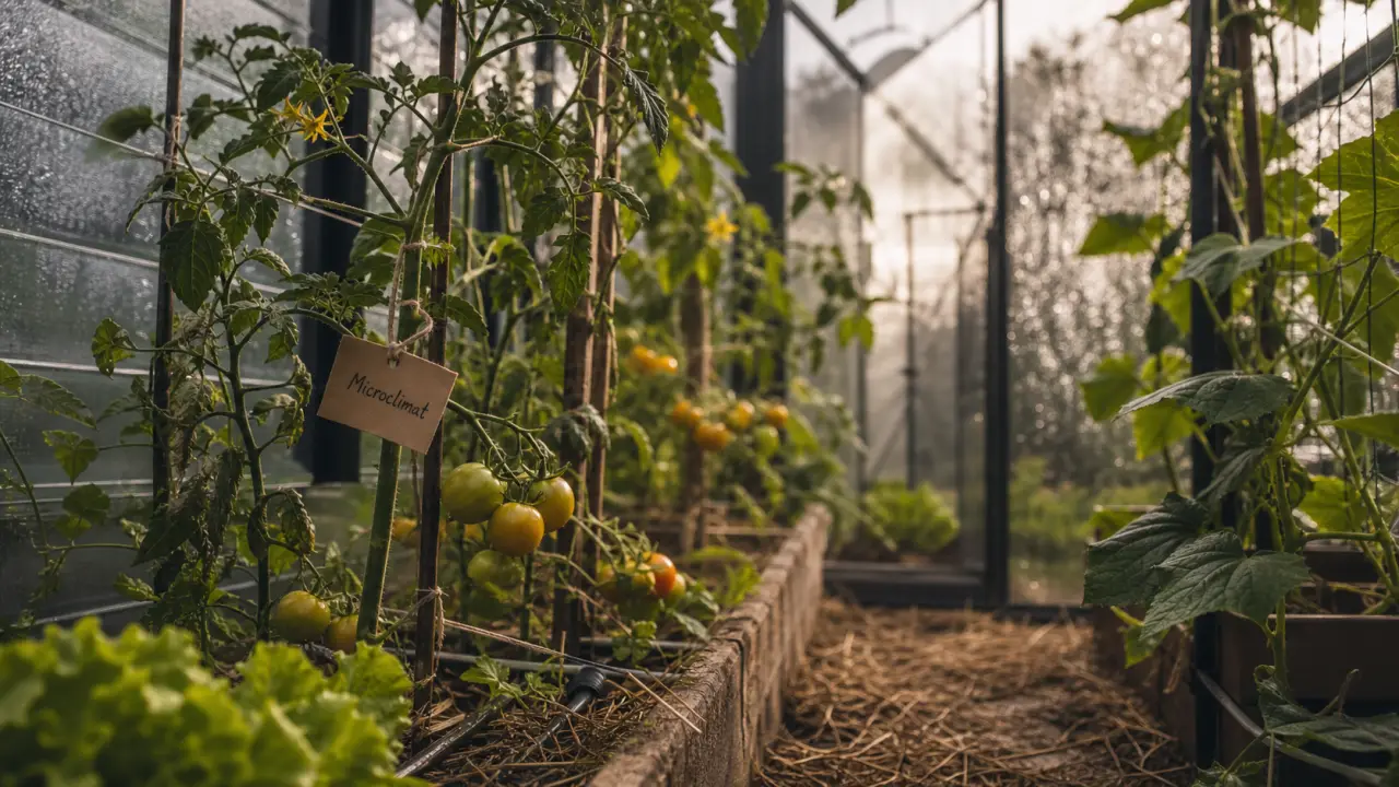 Potager serre : récolte dès mars sous serre jardin
