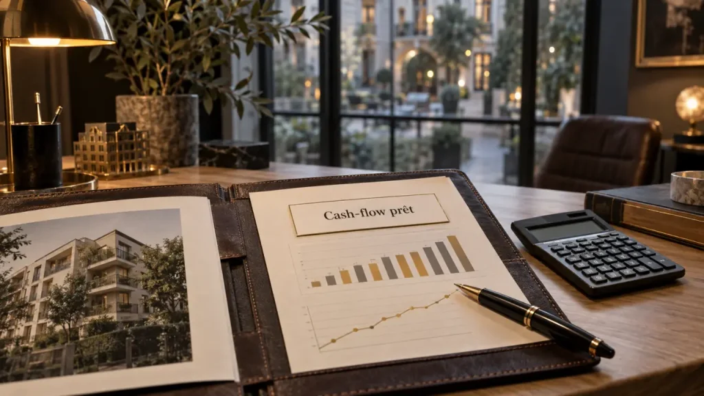 Acheter immobilier avec les appart investissement : calcul cash-flow prêt