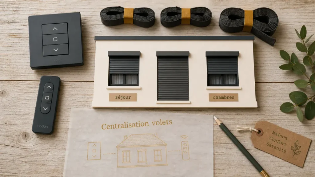 Centralisation volet roulant pour piloter toute la maison