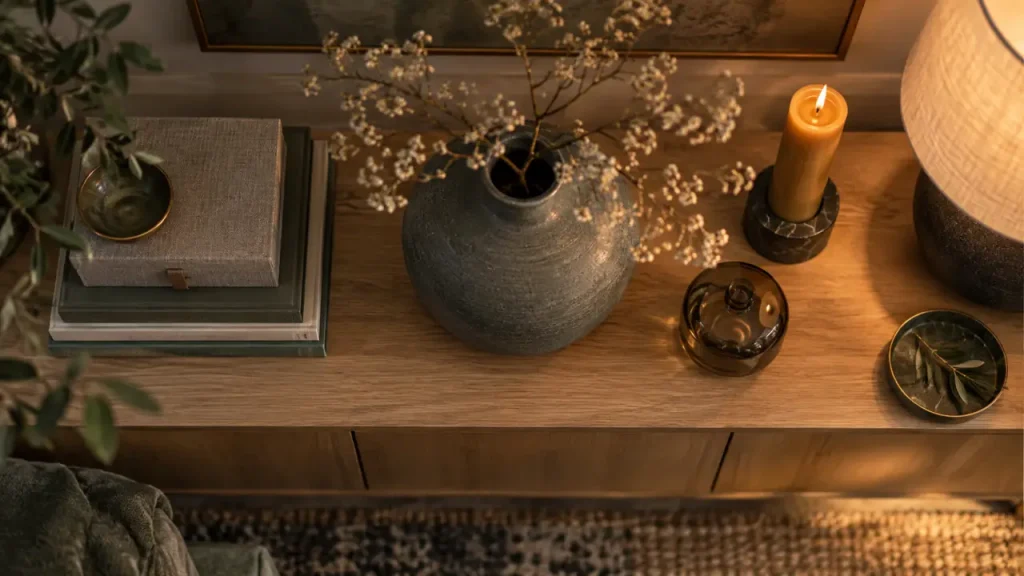 Déco de buffet de salon : 5 règles d&rsquo;or pour une composition équilibrée et stylée