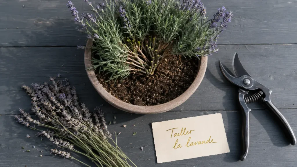 Quand tailler la lavande : taille pour touffe dense et florifère